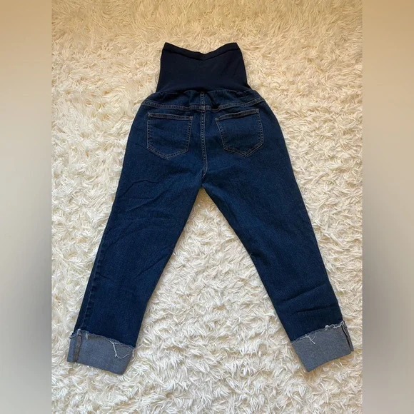 Cropped Maternity Jeans - Picture 3 of 3